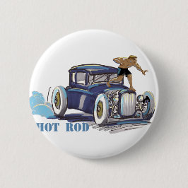 Bóton Redondo 5.08cm hot rod
