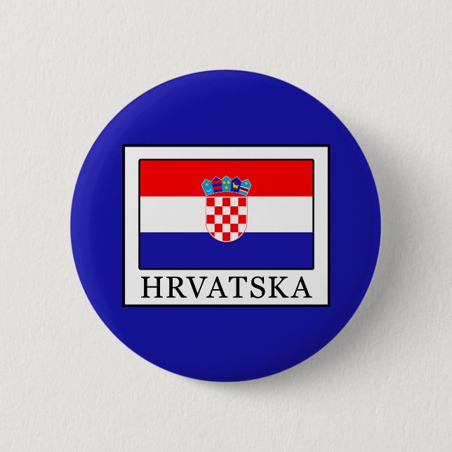 Bóton Redondo 5.08cm Hrvatska (Frente)