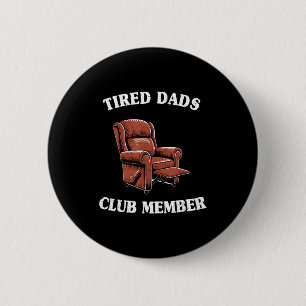 Bóton Redondo 5.08cm Humor engraçado dos homens membro do clube de papa