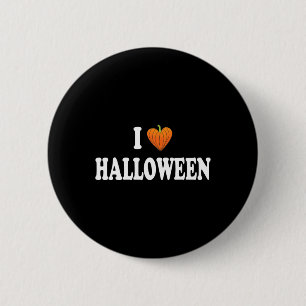 Bóton Redondo 5.08cm I Heart Halloween Costume