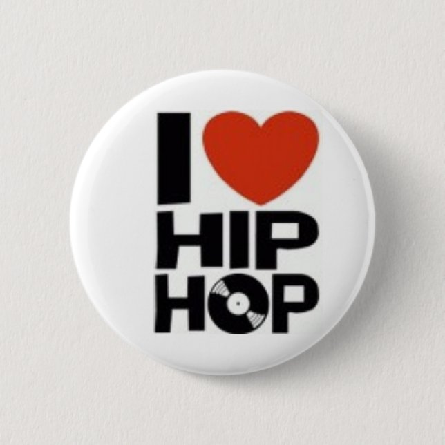 Bóton Redondo 5.08cm I_Love_Hip-hop (Frente)
