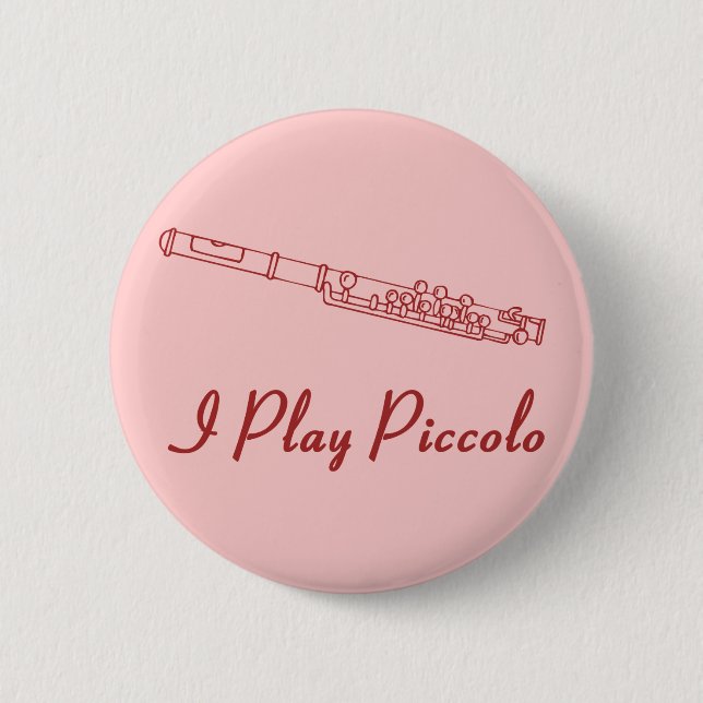 Bóton Redondo 5.08cm I Play Piccolo (Frente)