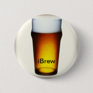 Bóton Redondo 5.08cm iBrew Ale Glass