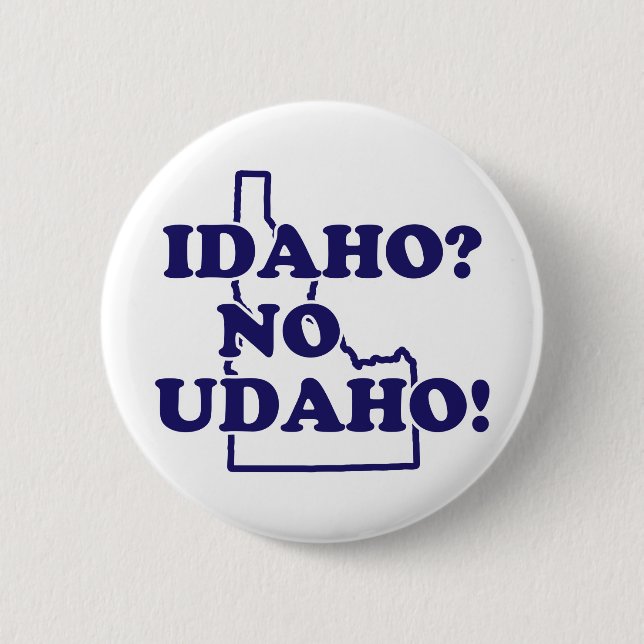 Bóton Redondo 5.08cm Idaho nenhum Udaho (Frente)