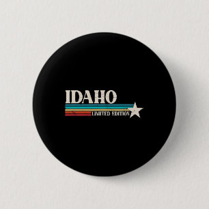 Bóton Redondo 5.08cm Idaho Retro 
