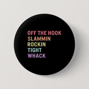 Bóton Redondo 5.08cm Idioma de Sinal Desconectado Gancho ASL Tee Awaren