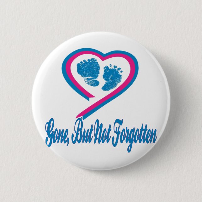 Bóton Redondo 5.08cm Ido mas não esquecido (Frente)