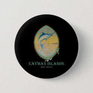 Bóton Redondo 5.08cm Ilhas Cayman: Capas de Pesca