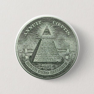 Bóton Redondo 5.08cm Illuminati - todo o olho de vista