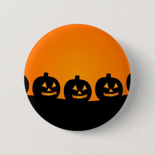 Bóton Redondo 5.08cm Ilustração de Halloween