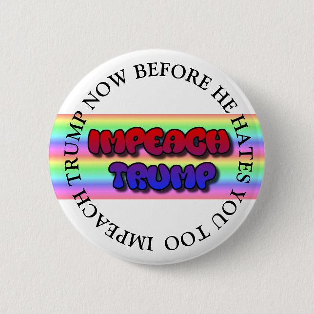 BÓTON REDONDO 5.08CM IMPEÇA A TRUMP ANTES QUE ELE TE ODEJA TAMBÉM (Frente)