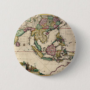 Bóton Redondo 5.08cm India & Ceilão a Austrália