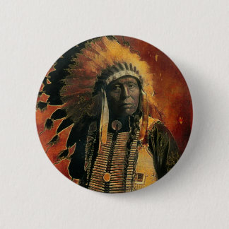 Bóton Redondo 5.08cm Indian_Chief