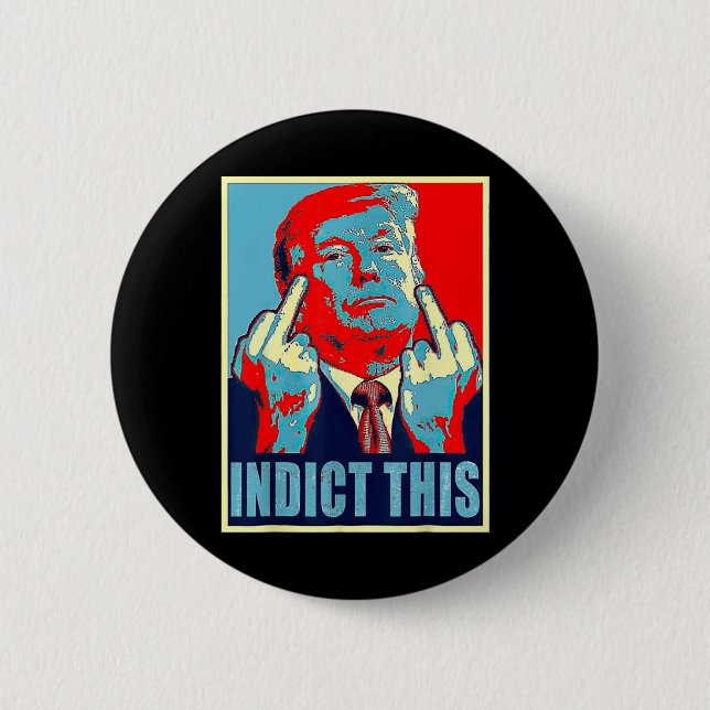 Bóton Redondo 5.08cm Indique Esta Prisão Política Para Engraçado Republ (Frente)