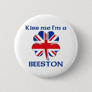 Bóton Redondo 5.08cm Ingleses personalizados beijam-me que eu sou