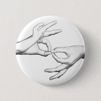 Bóton Redondo 5.08cm Intérprete do ASL