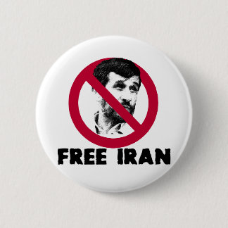 Bóton Redondo 5.08cm Irã livre - Ahmadinejad