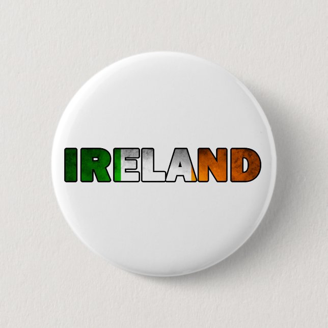 Bóton Redondo 5.08cm Irlanda 006 (Frente)