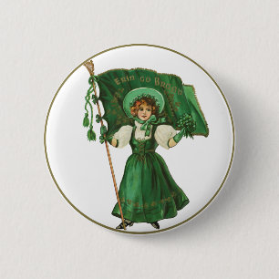 Bóton Redondo 5.08cm Irlanda para sempre