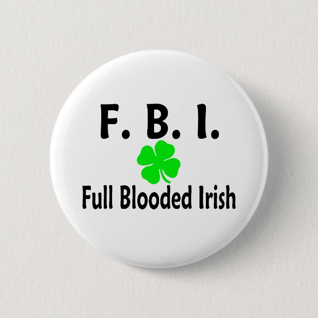 Bóton Redondo 5.08cm Irlandês completo do FBI Blooded (Frente)