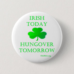 Bóton Redondo 5.08cm Irlandês hoje