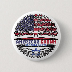 Bóton Redondo 5.08cm Israel Israel Israel EUA EUA EUA EUA Estados Unido