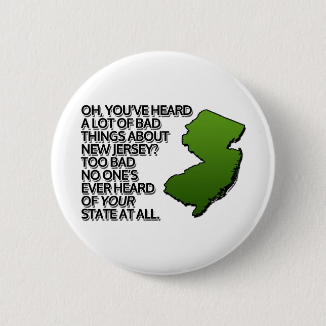 Bóton Redondo 5.08cm Já ouviu muitas coisas ruins sobre o NJ? (Frente)