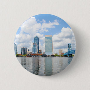 Bóton Redondo 5.08cm Jacksonville, Florida