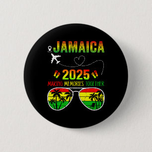 Bóton Redondo 5.08cm Jamaica Family Reunion 2025 Memories Vacati (Reuni