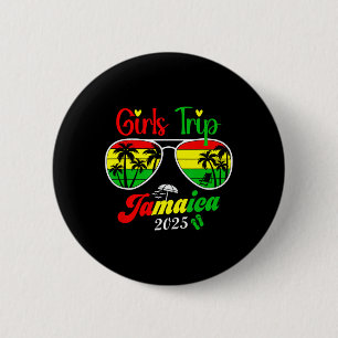 Bóton Redondo 5.08cm Jamaica Family Reunion Girls Trip 2025 Vacation Su