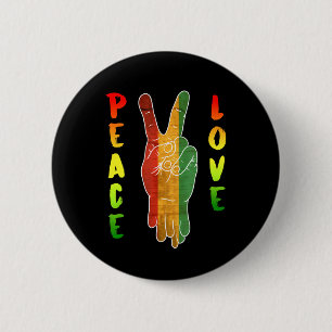 Bóton Redondo 5.08cm Jamaica Reggae Música Rasta Orgulho Paz Amor