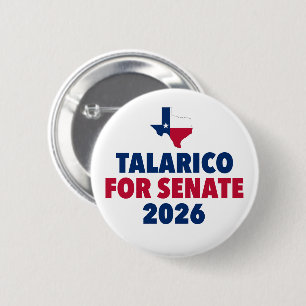 Bóton Redondo 5.08cm James Talarico para Senado Eleição Texas 2026