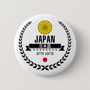 Bóton Redondo 5.08cm Japão