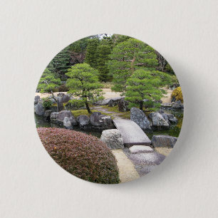 Bóton Redondo 5.08cm Jardim Japonês 日 本 庭 園