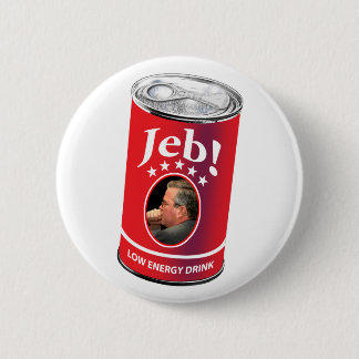 Bóton Redondo 5.08cm Jeb Bush para o presidente Humor, bebida da baixa