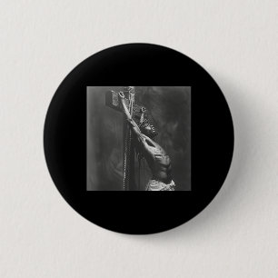 Bóton Redondo 5.08cm Jesus Negro, Cristianismo, Igreja, Cristo, Jesus 2