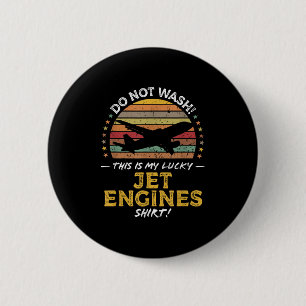 Bóton Redondo 5.08cm Jet Engines Aviões Funny Cote Gráfico