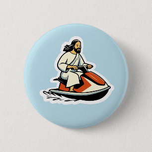 Bóton Redondo 5.08cm Jet-Ski Jesus