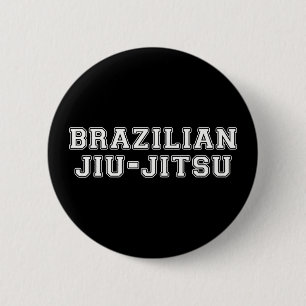 Bóton Redondo 5.08cm Jiu Jitsu