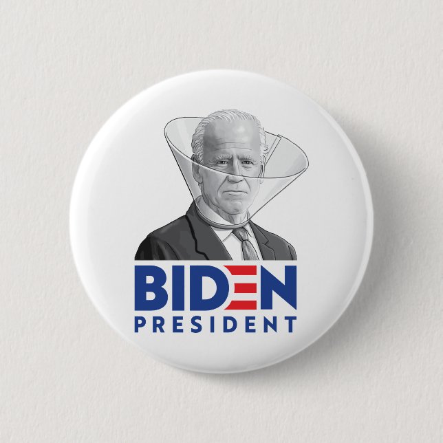 Bóton Redondo 5.08cm Joe Biden 2020 (Frente)
