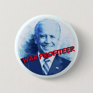 Bóton Redondo 5.08cm Joe Biden: Rentor da Guerra