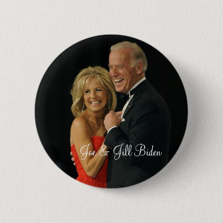 Bóton Redondo 5.08cm Joe & Jill Biden