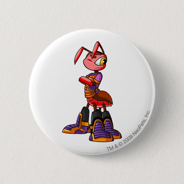 Bóton Redondo 5.08cm Jogador de Ruki Kreludor (Frente)