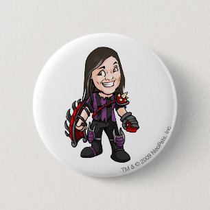 Bóton Redondo 5.08cm Jogador dos funcionarios da citadela de Ziggytron
