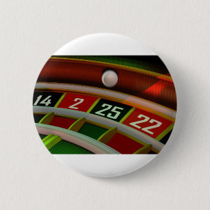 Bóton Redondo 5.08cm Jogo do casino de Rulet da roleta