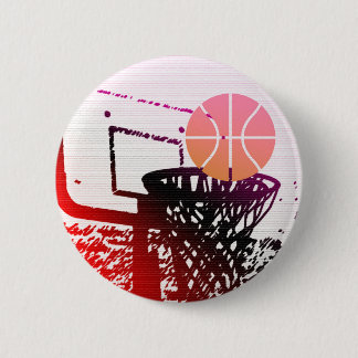 Bóton Redondo 5.08cm Jogo do treinador da rede do basquetebol da bola