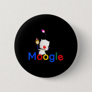 Bóton Redondo 5.08cm Jogo Kawaii Moogle Kupo Gamer Jogo