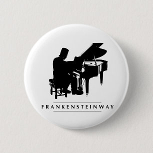 Bóton Redondo 5.08cm Jogue o Frankensteinway!
