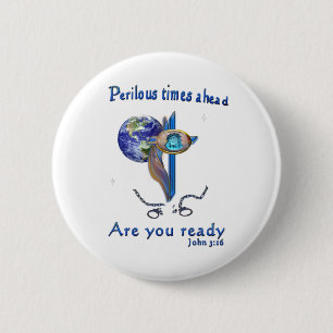 Bóton Redondo 5.08cm John 3:16