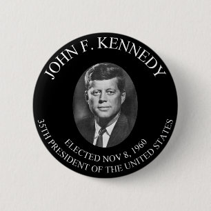 BÓTON REDONDO 5.08CM JOHN F. KENNEDY MOEDA PRESIDENCIAL ...............